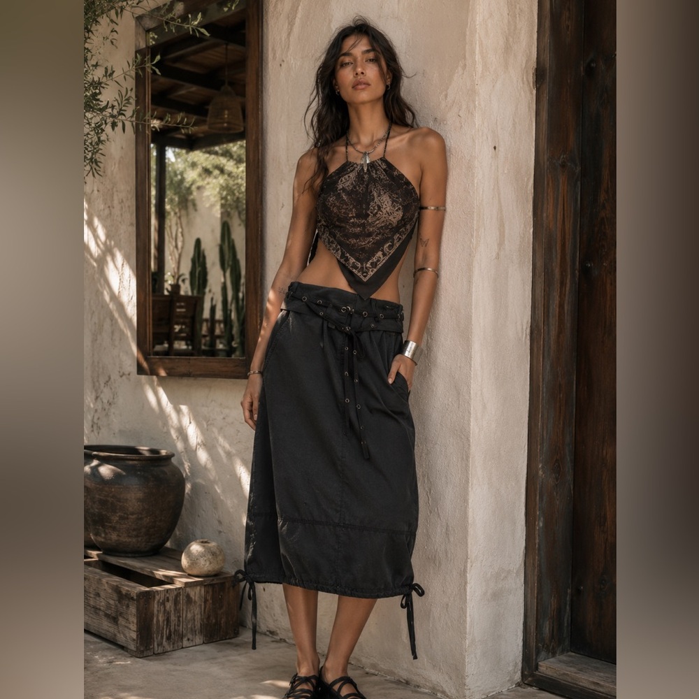 Free people Margaux Midi skirt